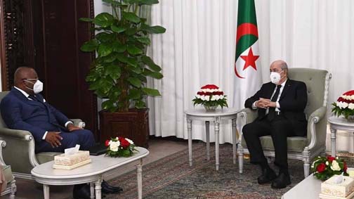 Audience du Président de la République/ Le Président Tebboune reçoit le ministre congolais des Hydrocarbures