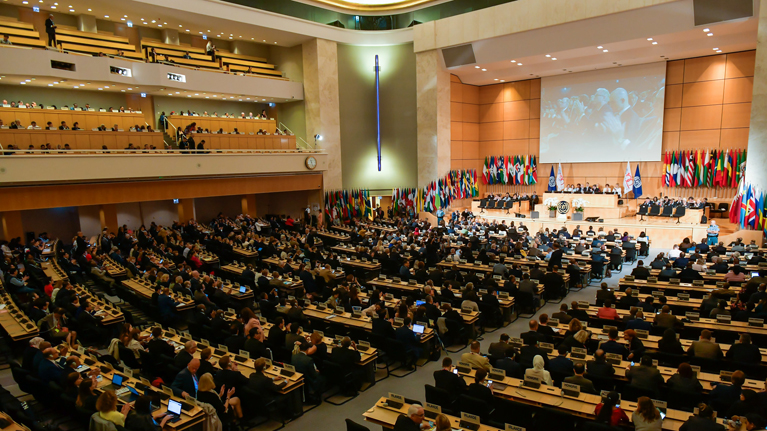 En sa qualité de syndicat des employeurs du secteur industriel/ Le CREA prend part à la 110e  conférence internationale du travail à Genève