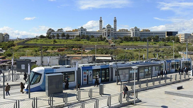 Tramway d’Alger/ Reprise de l’exploitation sur le tronçon reliant Caroubier au Ruisseau