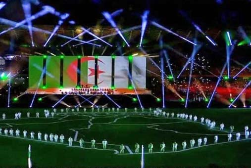 Véritable œuvre/  d’art  La cérémonie d’ouverture grandiose !