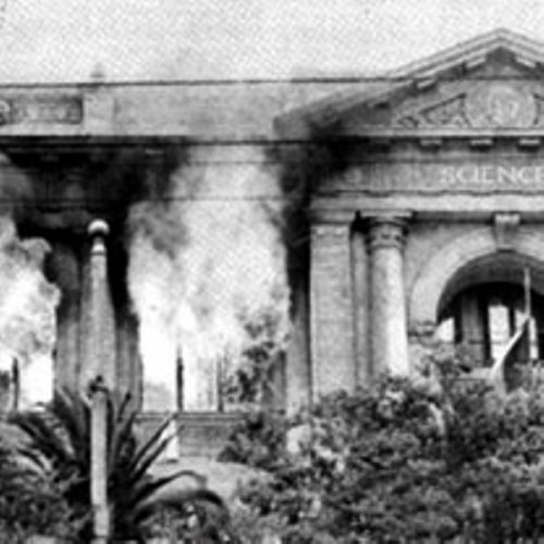 Pour l’Histoire/ Incendie de la Bibliothèque universitaire d’Alger, 60 ans après   