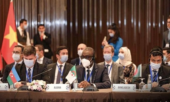 Sommet de la Jeunesse du Mouvement des non-alignés/ Mustapha  Hidaoui en Azerbaïdjan