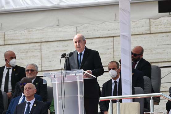 Célébration du 60e  anniversaire de la Fête de l’indépendance/  Allocution du Président Tebboune à l’occasion du coup d’envoi du défilé militaire