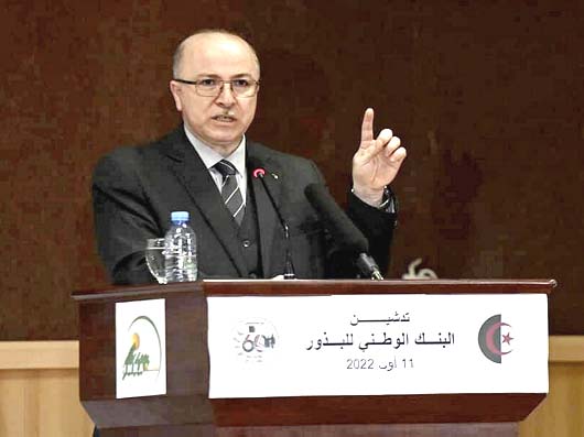 Benabderrahmane à l’inauguration de la Banque nationale des semences/  « Un nouveau jalon dans la consolidation de notre souveraineté nationale »
