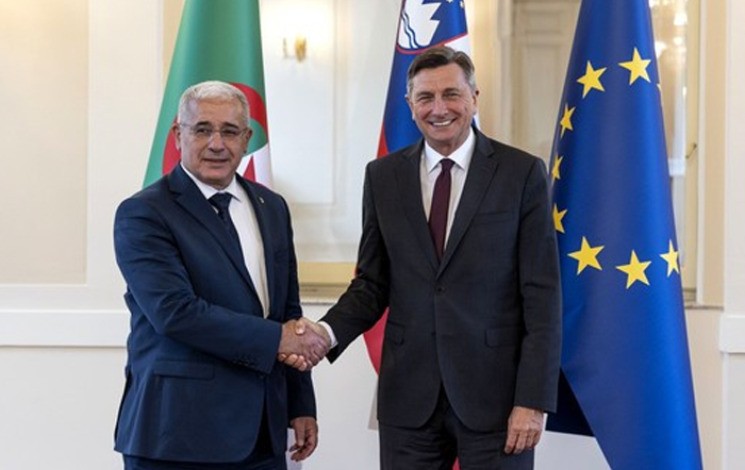 Algérie-Slovénie / Brahim Boughali reçu par le Président Borut Pahor