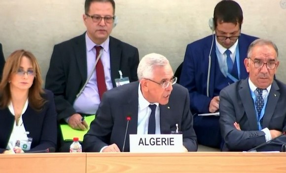 Droits de l’Homme / L’engagement de l’Algérie en faveur de leur renforcement et leur protection souligné par Abderrachid Tabi à Genève