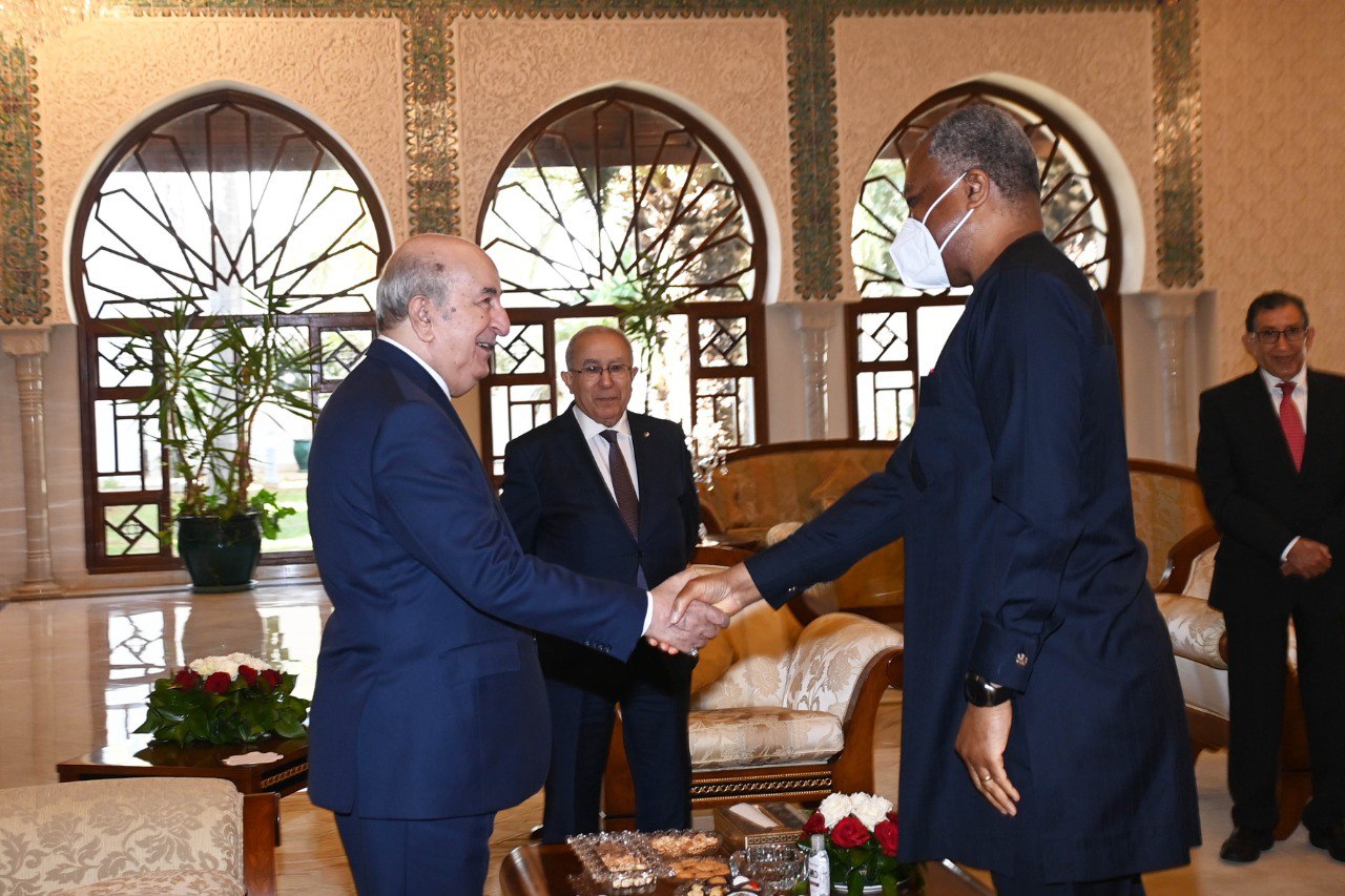 Le Président Tebboune reçoit le ministre nigérian des Affaires étrangères
