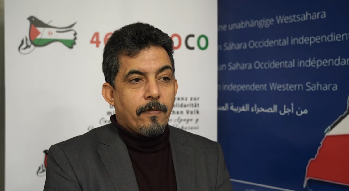 Oubi Bouchraya dans une déclaration à la télévision sahraouie RASD-TV / La 46e EUCOCO a permis d’analyser la situation du processus de décolonisation au Sahara occidental