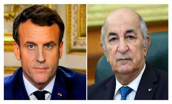 Le Président Tebboune reçoit un appel téléphonique de son homologue français