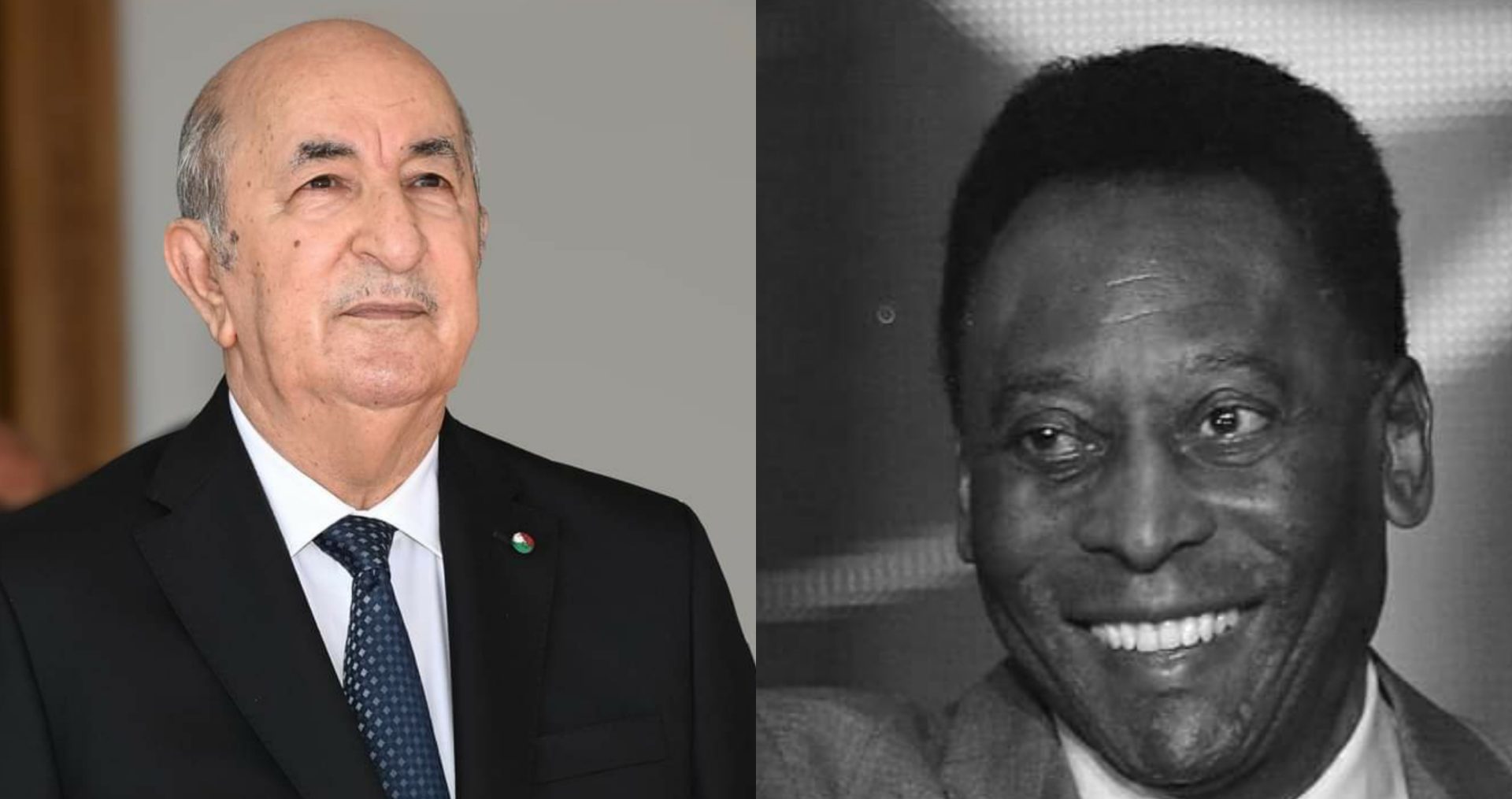 Décès du footballeur brésilien Pelé / Le Président Tebboune adresse un message de condoléances au président brésilien