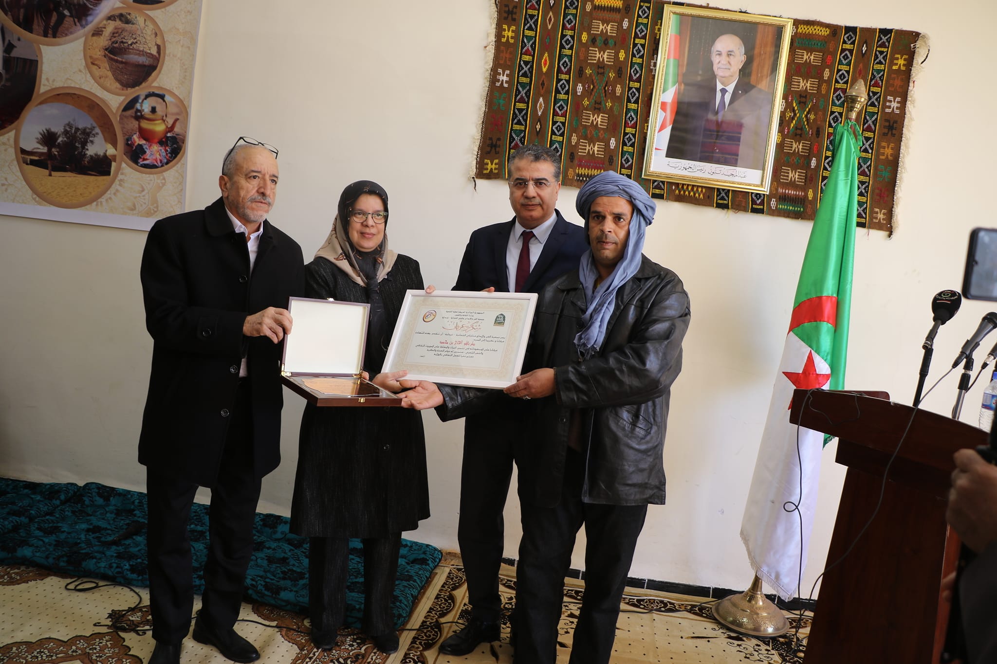 Ghardaïa ouvre ses murs à la poésie / Début de la manifestation “Okadiate” de la poésie populaire à Metlili