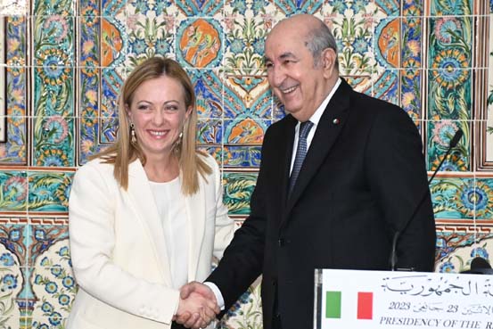 Algérie-Italie / Signature d’une déclaration conjointe et de quatre mémorandums d’entente et de coopération   