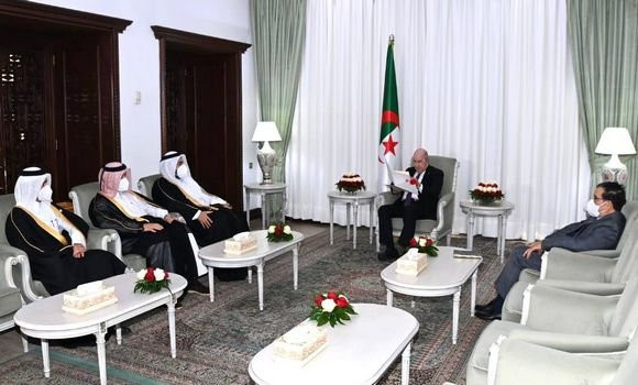 Audience présidentielle / Le Président de la République reçoit l’envoyé spécial de l’Emir de l’Etat du Qatar