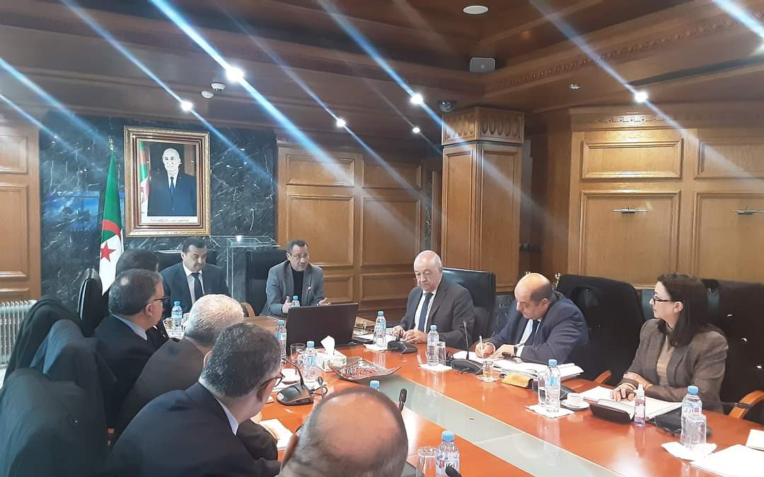 Rencontre interministérielle / Réunion de coordination sur les projets relatifs au complexe de phosphate et la mine de Ghara Djebilet