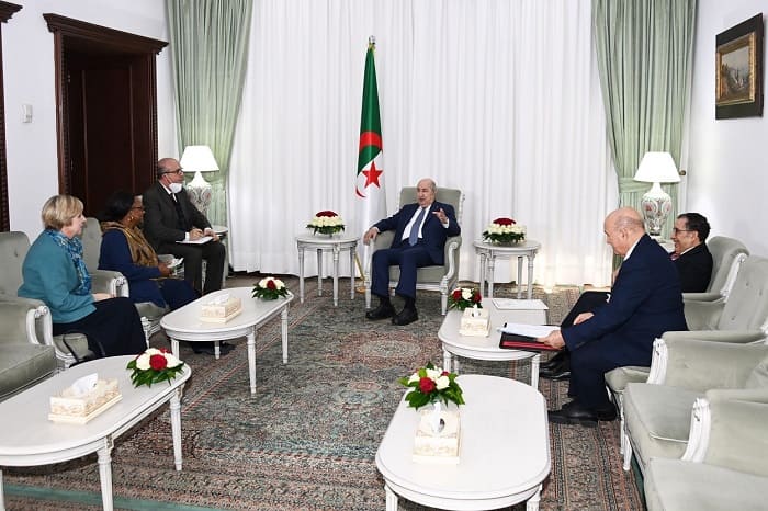 Le Président Tebboune reçoit la Sous-secrétaire d’Etat américaine au contrôle des armements et à la sécurité internationale   