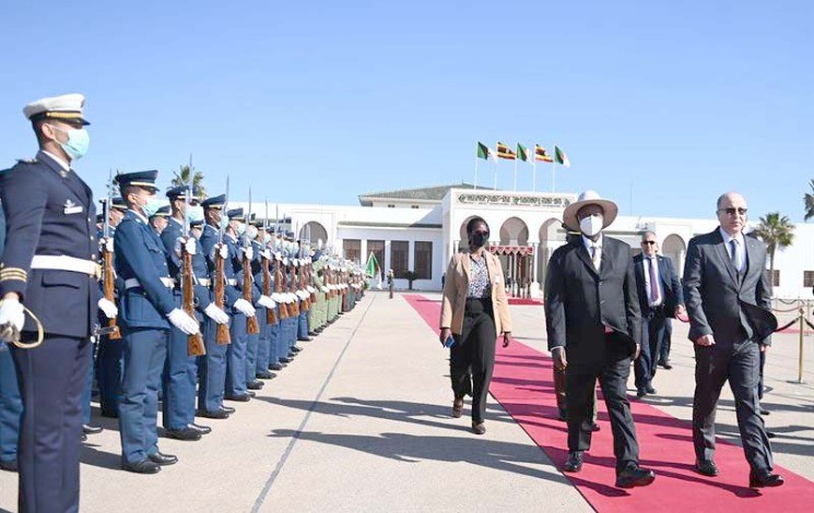 Algérie-Ouganda/  Le Président ougandais achève une visite d’Etat en Algérie
