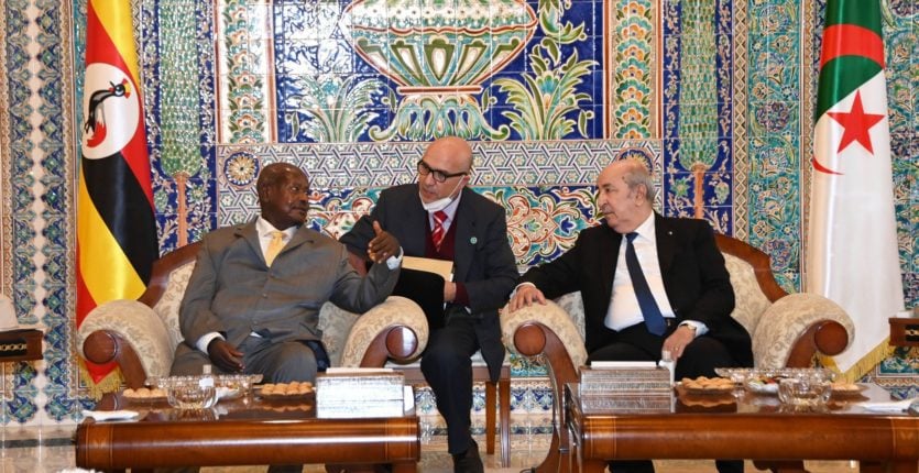 Le Président de la République s’entretient avec son homologue ougandais