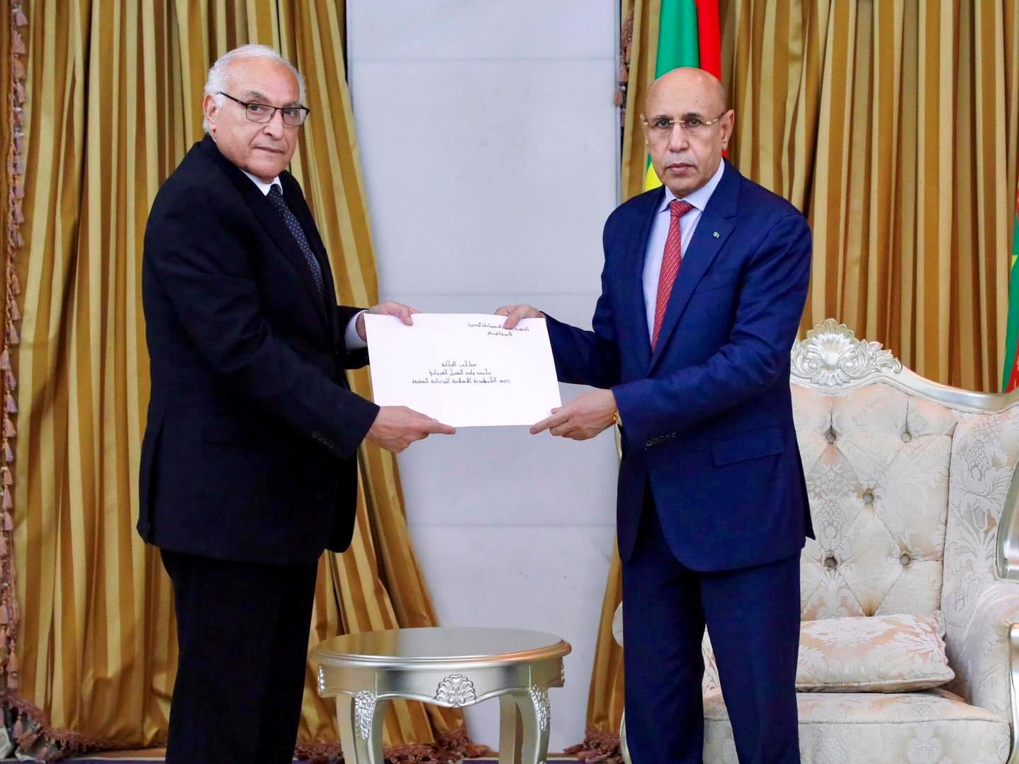 Algérie-Mauritanie / Ahmed Attaf reçu par le président mauritanien Ould Cheikh El-Ghazaouani …
