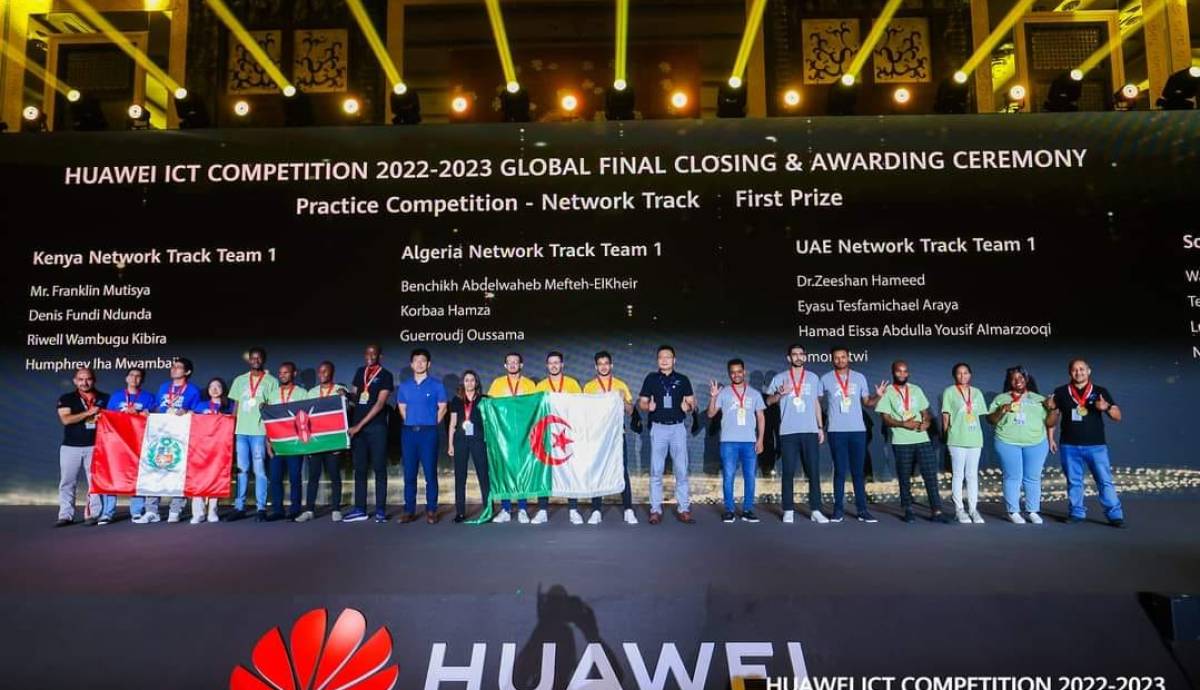 “Huawei ICT Compétition” / Les étudiants algériens remportent le 1er et le 2e prix !