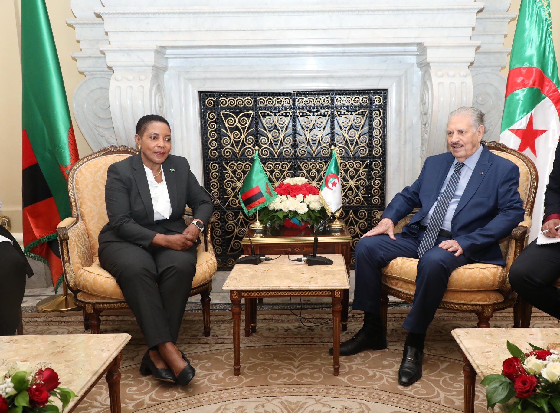 Coopération parlementaire / La présidente de l’Assemblée nationale de la Zambie reçue par Salah Goudjil…