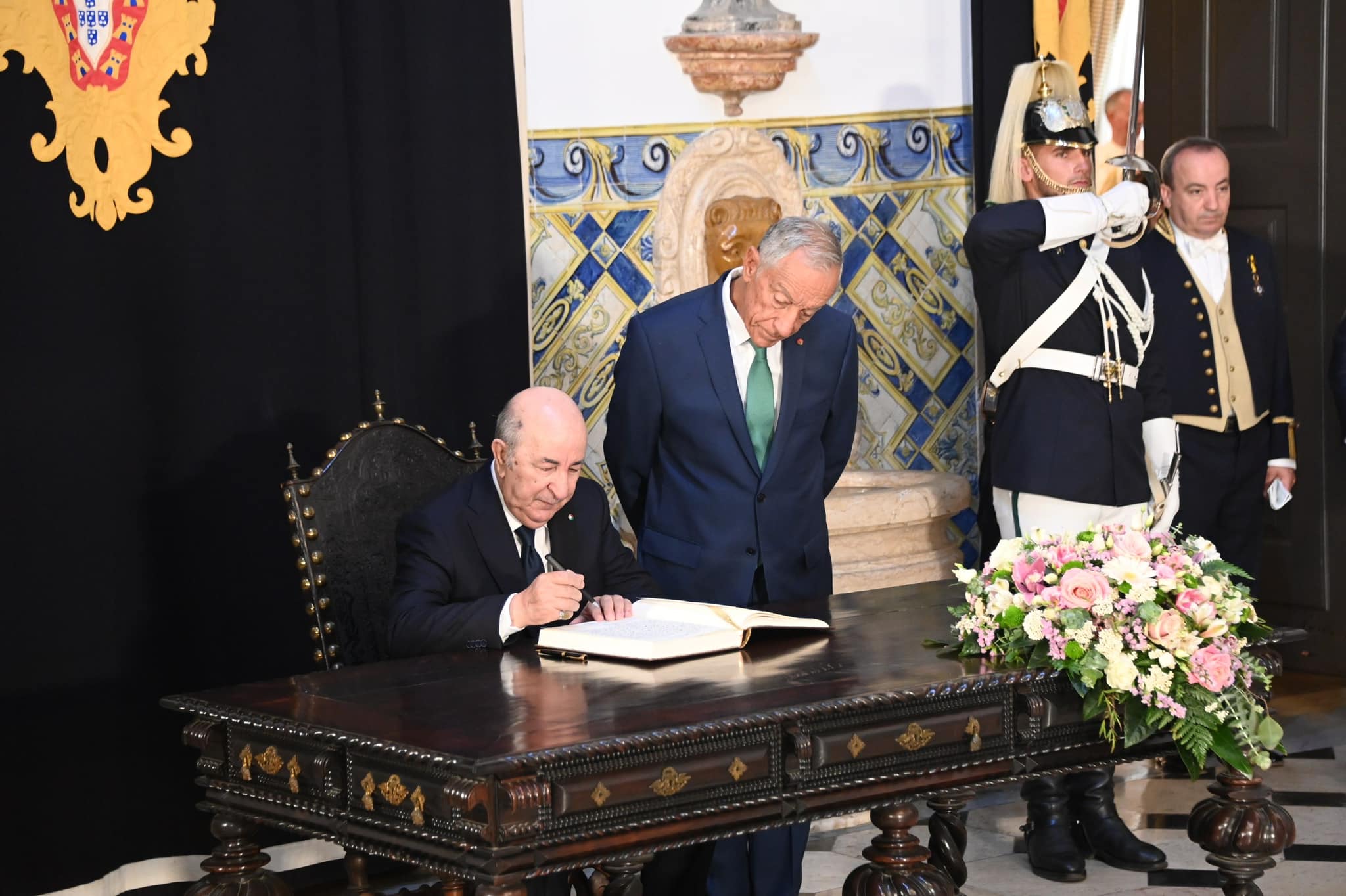 Le Président de la République visite le siège historique de la mairie de Lisbonne