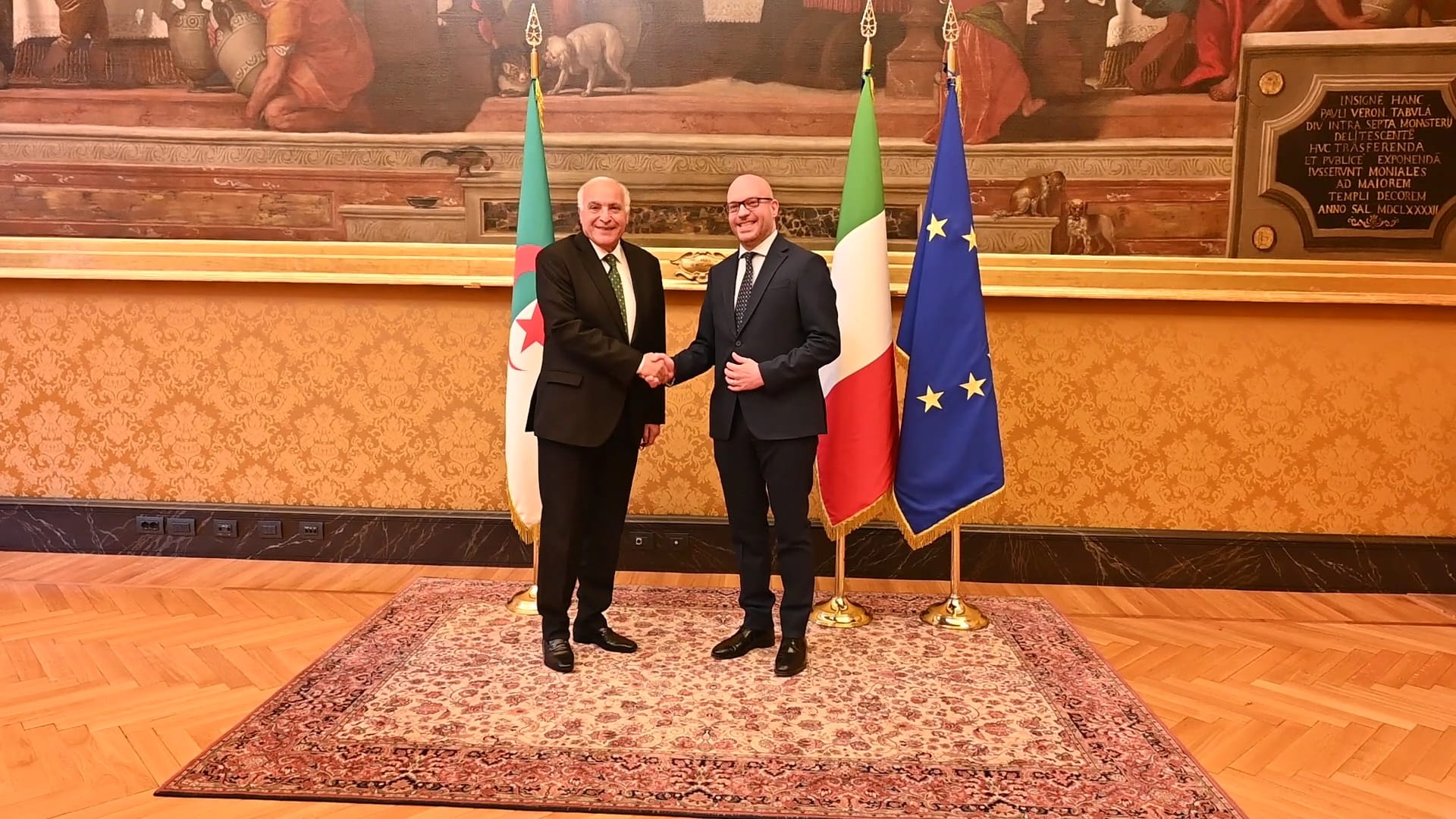 Algérie-Italie / Attaf reçu par le président de la Chambre des députés du Parlement italien