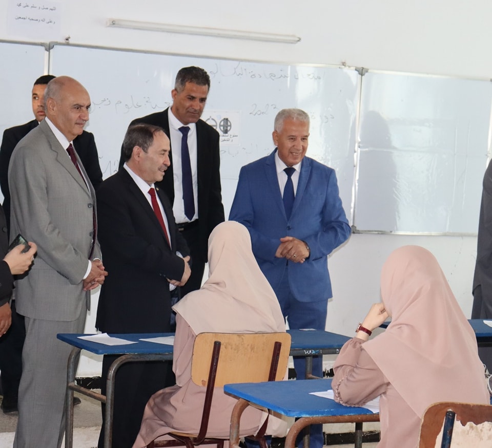 2e   jour du BAC 2023 / Les épreuves se déroulent dans de bonnes conditions, souligne Belaabed à Bousmaïl