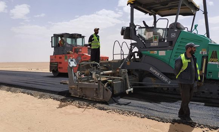 Bordj Badji Mokhtar / Coup d’envoi de la 3e tranche de la route Reggane-Bordj Badji Mokhtar-Timiaouine