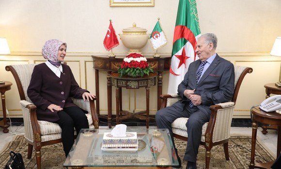 Algerie-Turquie / Goudjil reçoit l’ambassadrice de Turquie en Algérie