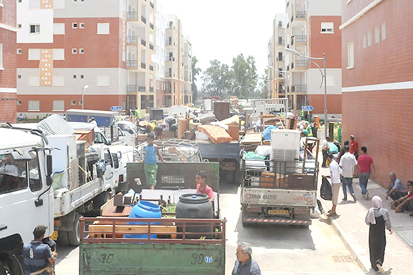 Médéa / Relogement de 48 familles dans des logements décents