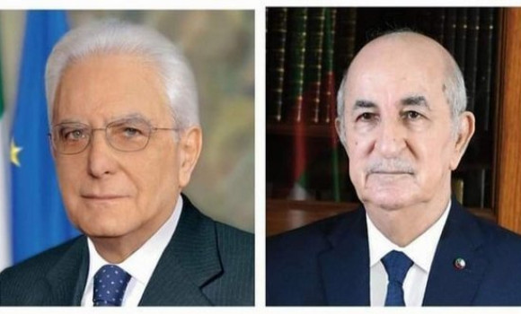 Algérie-Italie / Le Président de la République reçoit un appel téléphonique de son homologue italien