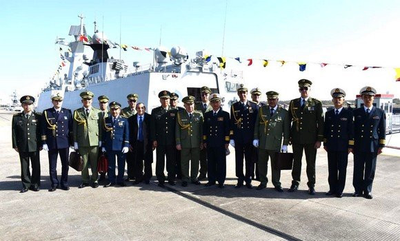 Au 6e  jour de sa visite officielle en République populaire de Chine / Le Chef d’Etat-major de l’ANP visite la base navale de Shanghaï