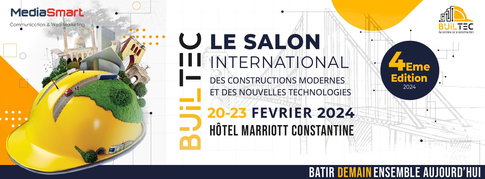 Constantine / Ouverture de la 4ème  édition du Salon International “Builtec”