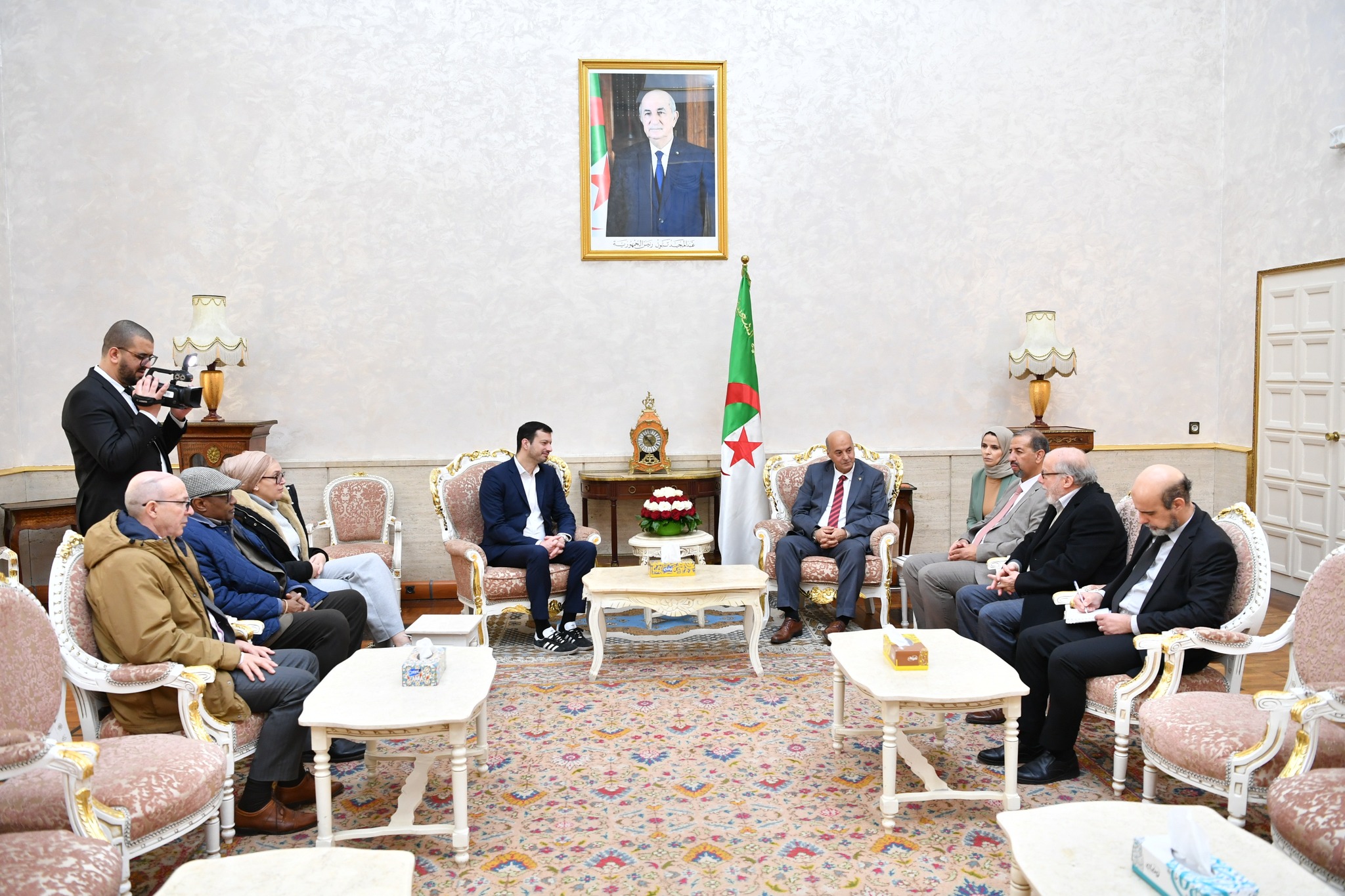 Audience à l’APN / Le président du groupe parlementaire d’amitié avec le Sahara occidental reçoit le maire de Vitry-sur-Seine   