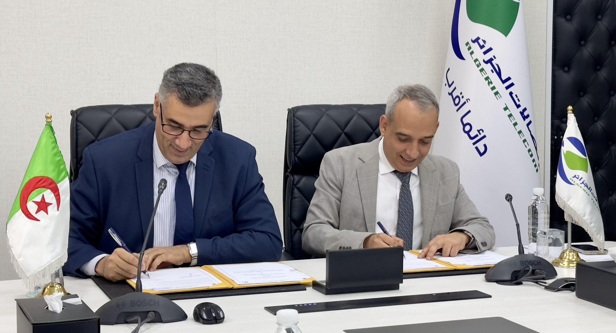 APS et Algérie Télécom / Signature d’un protocole d’accord