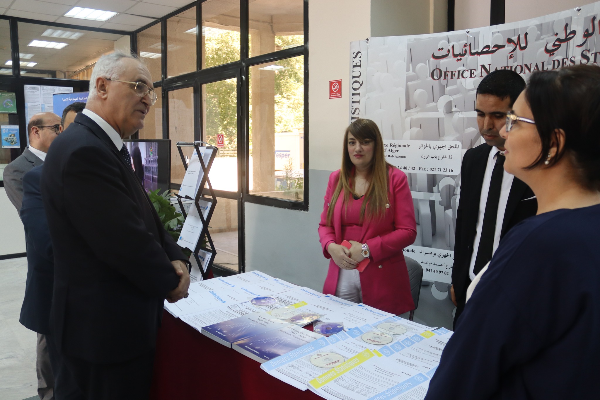 En visite au siège de l’ONS / Faid souligne l’importance d’améliorer la qualité des données statistiques