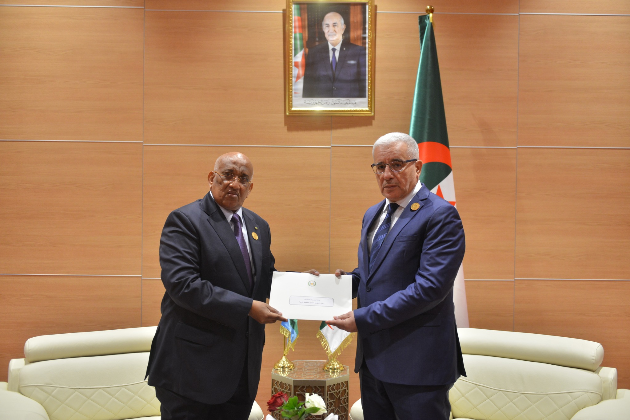 Boughali reçoit le président de l’Assemblée nationale de Djibouti