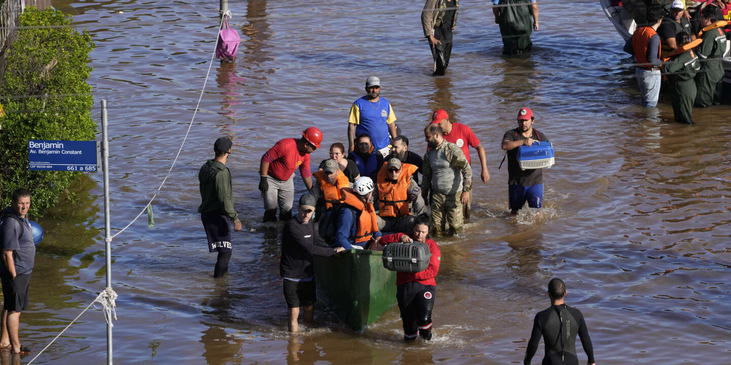 Conséquences du changement climatique / Le Brésil en proie à des inondations meurtrières