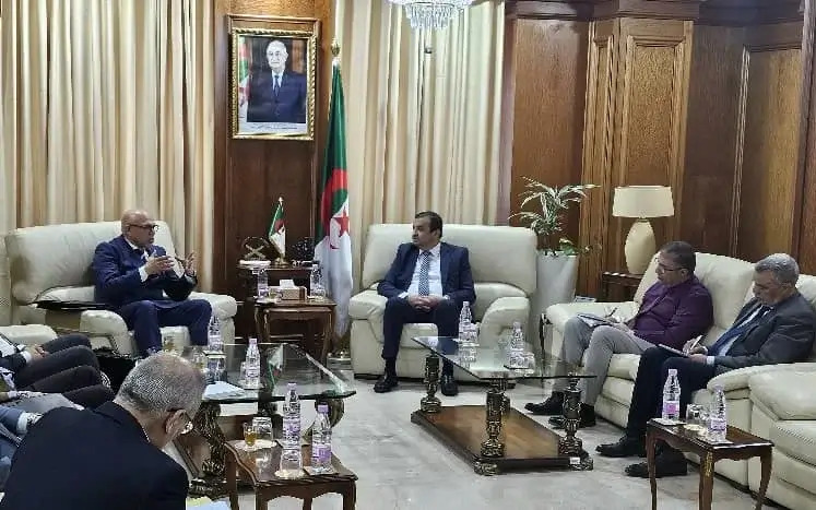 Arkab rencontre  une délégation de l’Organisation algérienne de l’or et des bijoux / L’investissement dans la production aurifère évoqué