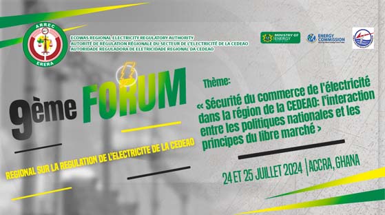 9e  Forum de l’énergie des pays de l’Afrique de l’Ouest/Le CIEL d’Algérie à Accra, les 24 et 25 juillet
