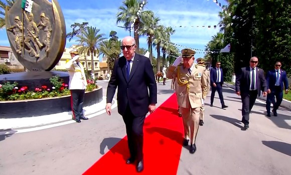 Académie militaire de Cherchell /Le Président de la République préside la cérémonie de sortie de promotions pour l’année 2023-2024