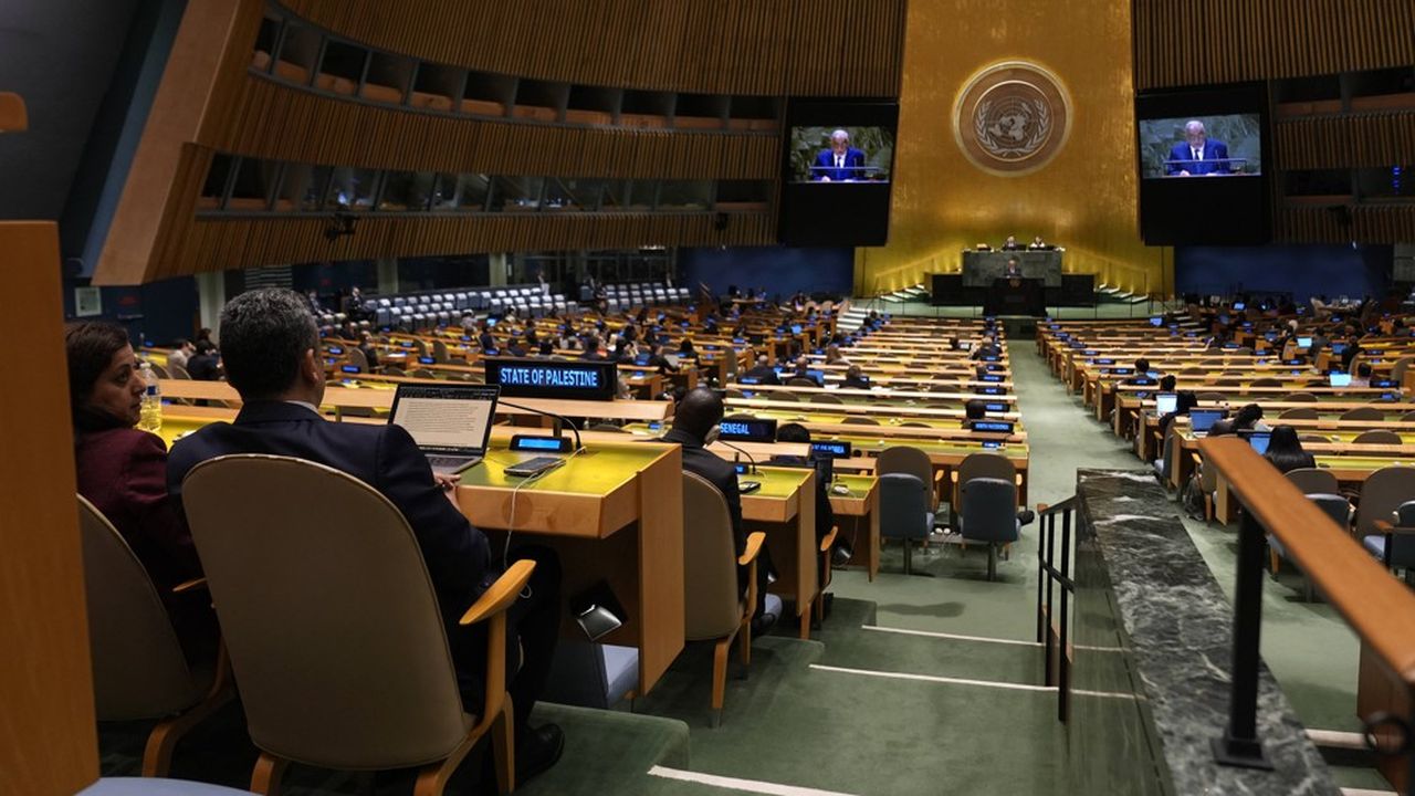 Assemblée Générale de l’ONU / « La solution à deux États, seul moyen d’atteindre une paix durable »