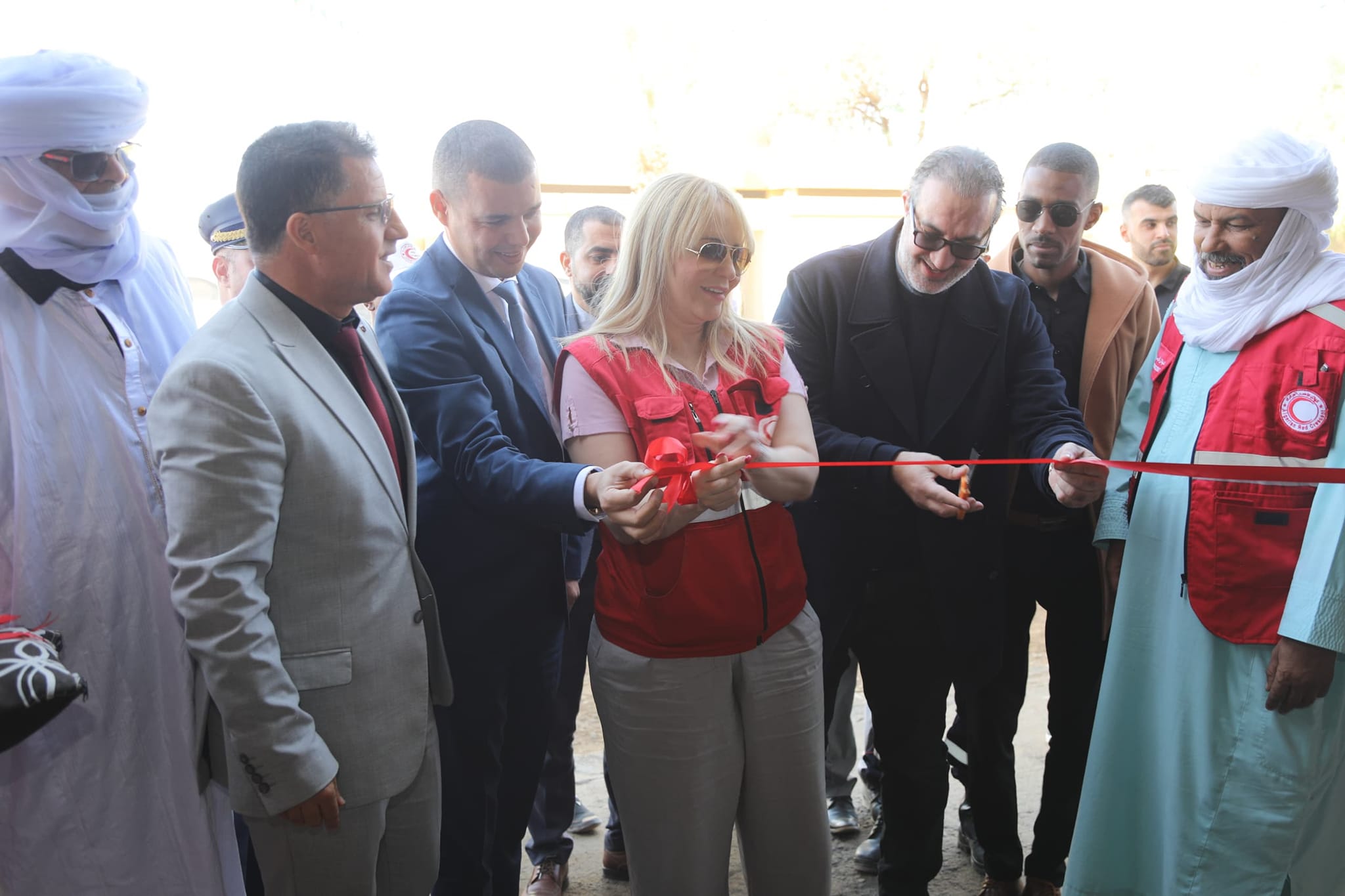 Tamanrasset / Inauguration d’un dépôt régional du Croissant-Rouge algérien