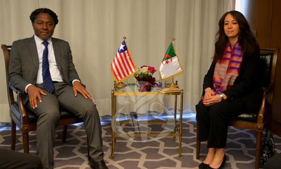 La secrétaire d’Etat chargée des affaires africaines reçoit le vice-ministre des Affaires étrangères du Liberia