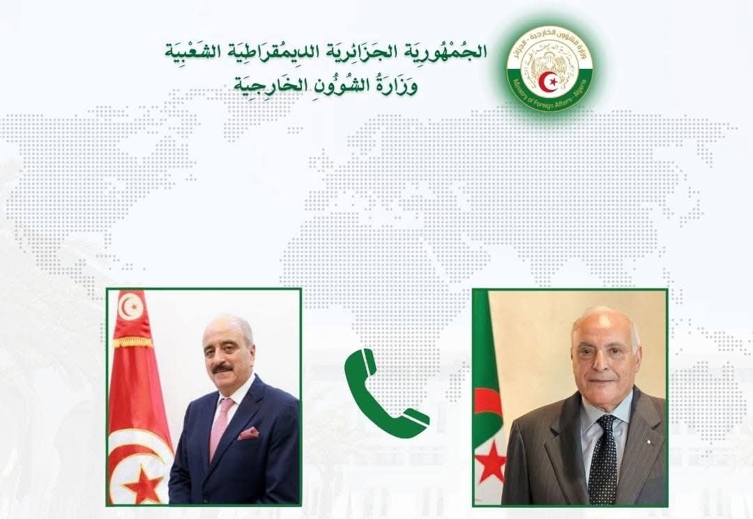 Entretien téléphonique avec son homologue tunisien