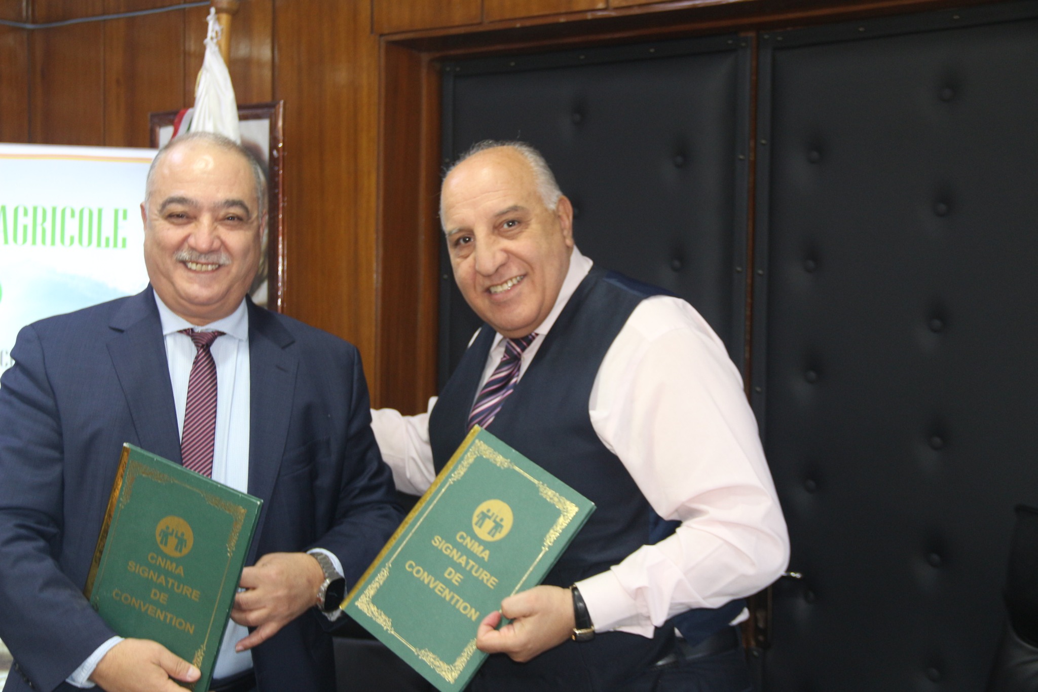 Assurances / Signature d’une convention entre la CNMA et l’Anexal