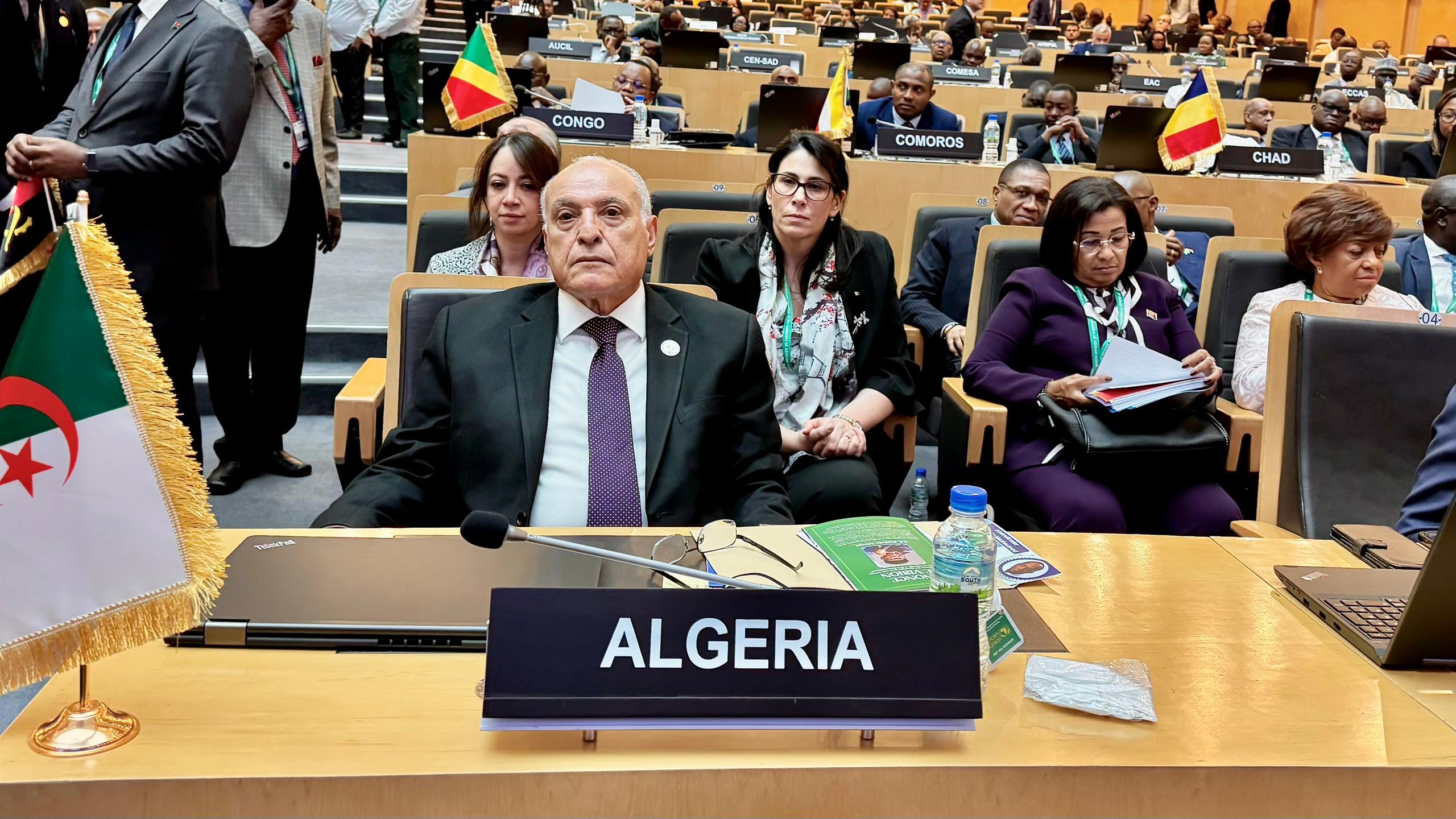 46e session ordinaire du Conseil exécutif de l’UA / Ahmed Attaf plaide pour l’unification des efforts en vue de conforter la place de l’organisation continentale