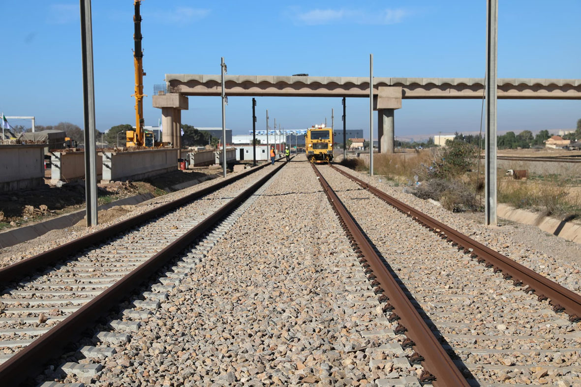 Transport ferroviaire / La ligne Oued Tlelat-Tlemcen est terminée à 100%