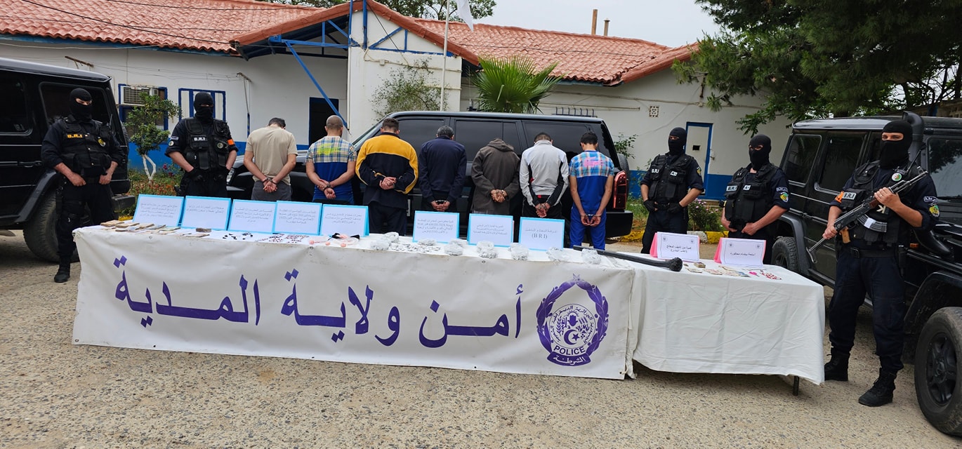 Médéa / Six réseaux de trafic de drogue démantelés