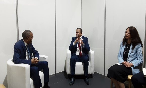 17e Sommet des affaires Etats-Unis – Afrique / Arkab s’entretient à Luanda avec le ministre angolais du Pétrole et du Gaz sur les voies de renforcer la coopération bilatérale